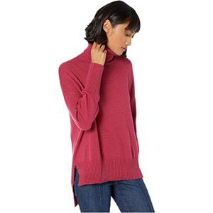 BCBGeneration High-Low Turtleneck Sweater, S